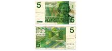 Netherland #95/F  5 Gulden